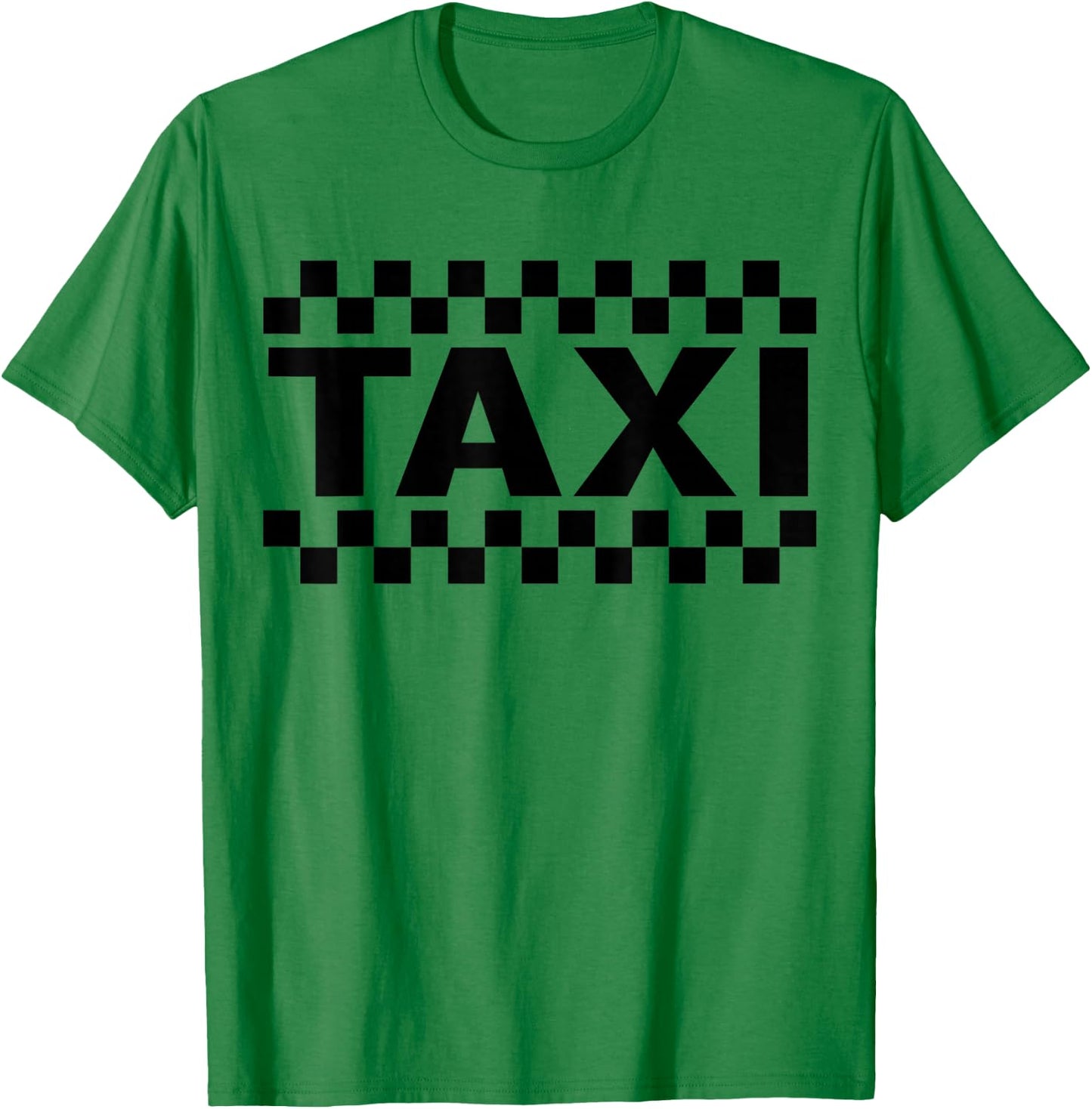 Pretend I'm a Taxi Halloween Costume Driver Uniform Funny T-Shirt - T-Shirt | Irish Green