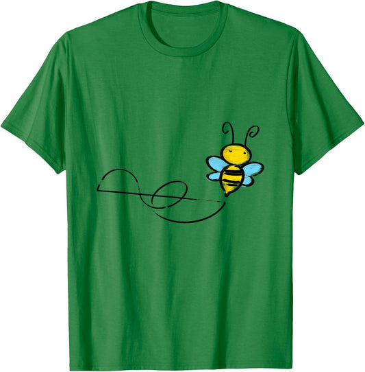 Biene Imker Bienenwabe Save bees Honig Dealer Bienen Motiv T-Shirt - T-Shirt | Irish Green