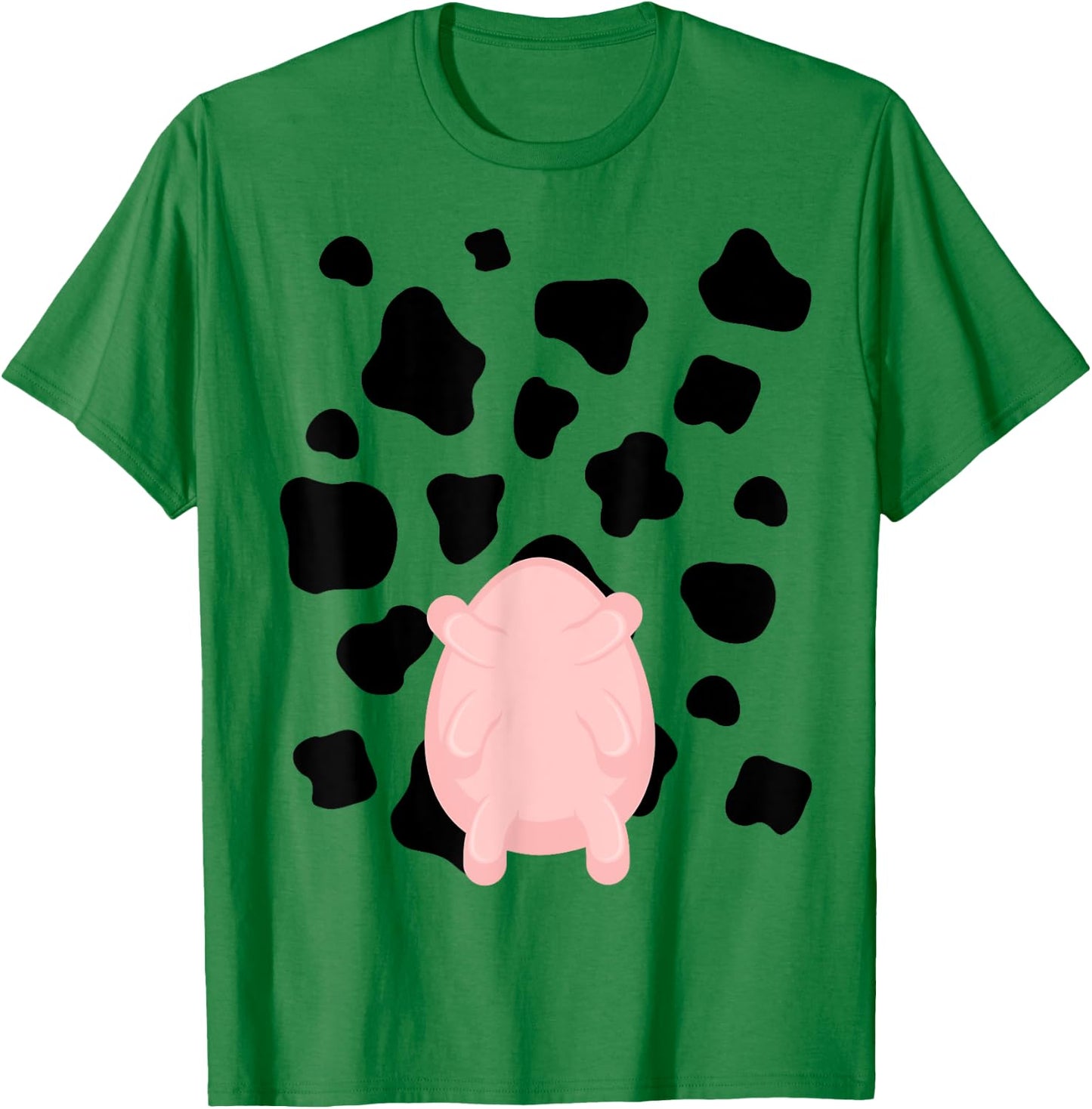 Cow Utter Funny Last Minute Halloween Costume Idea T-Shirt - T-Shirt | Irish Green