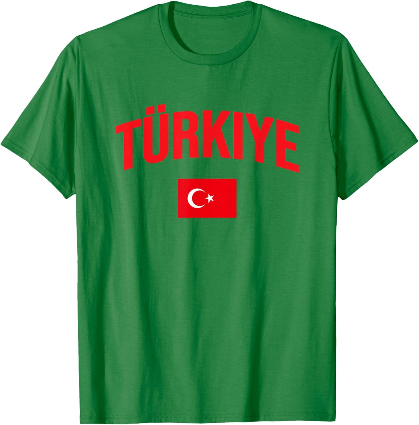 Türkiye - Flag of Turkey - Classic T-Shirt - T-Shirt | Irish Green