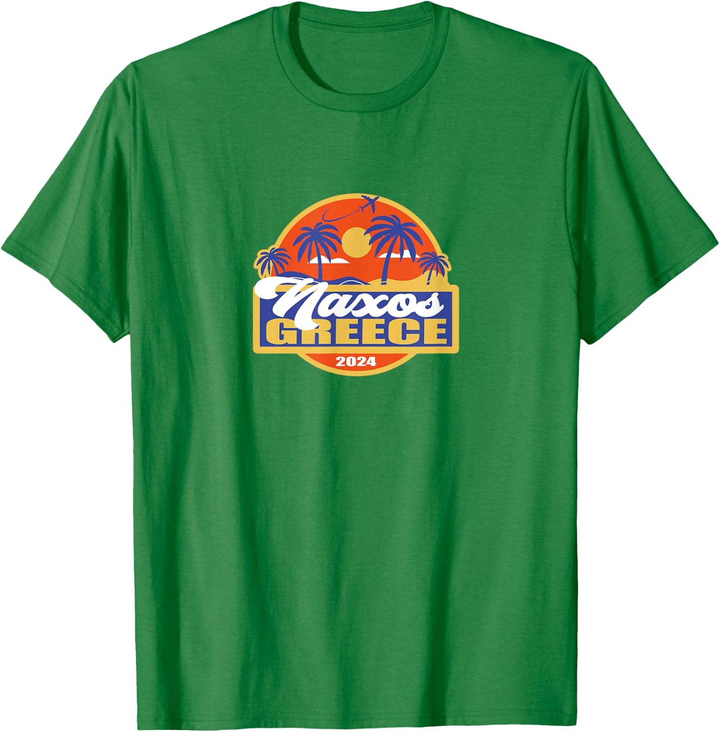 Naxos Greece Holiday 2024 Greek Islands Vacation Family T-Shirt - T-Shirt | Irish Green