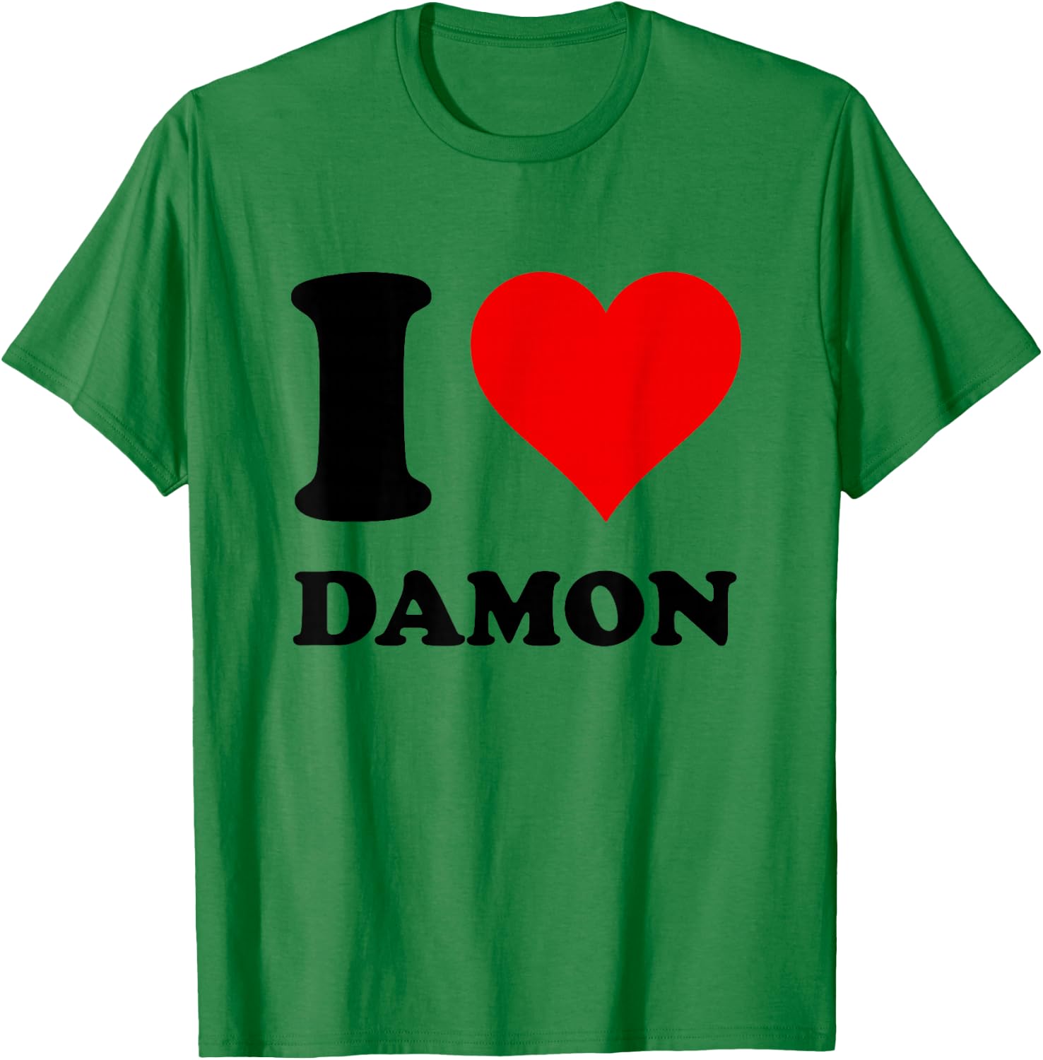 Ich Liebe Damon T-Shirt - T-Shirt | Irish Green
