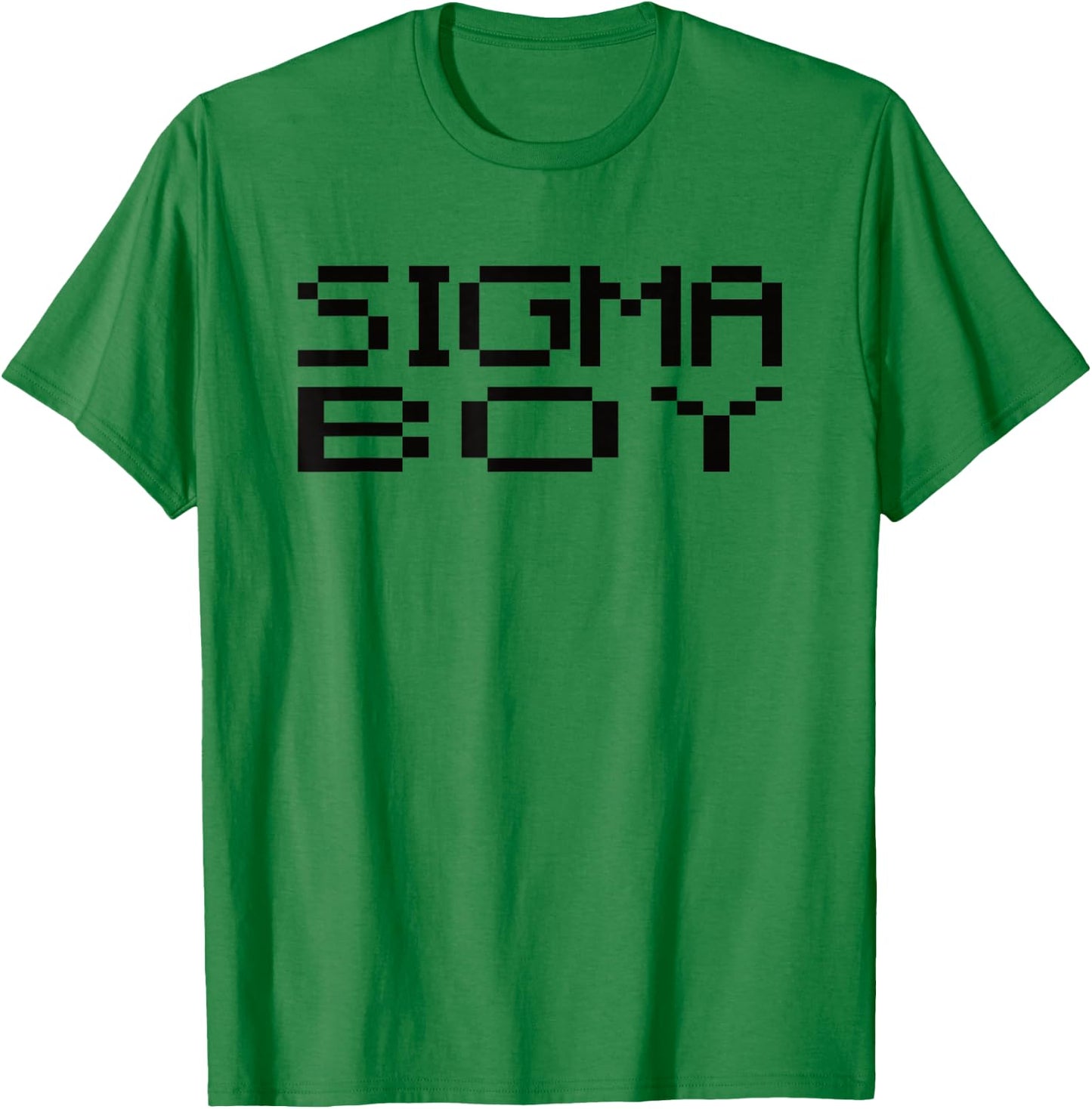Sigma Boy – Sigma Design Trendy Motivational Men's , grey, S T-Shirt - T-Shirt | Irish Green