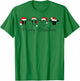 Funny Christmas Cows Mooey Christmas Cute Xmas Cow T-Shirt - T-Shirt | Irish Green