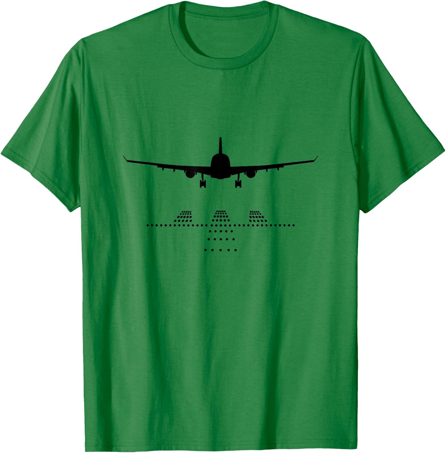 Aeroplane Airport , White T-Shirt - T-Shirt | Irish Green