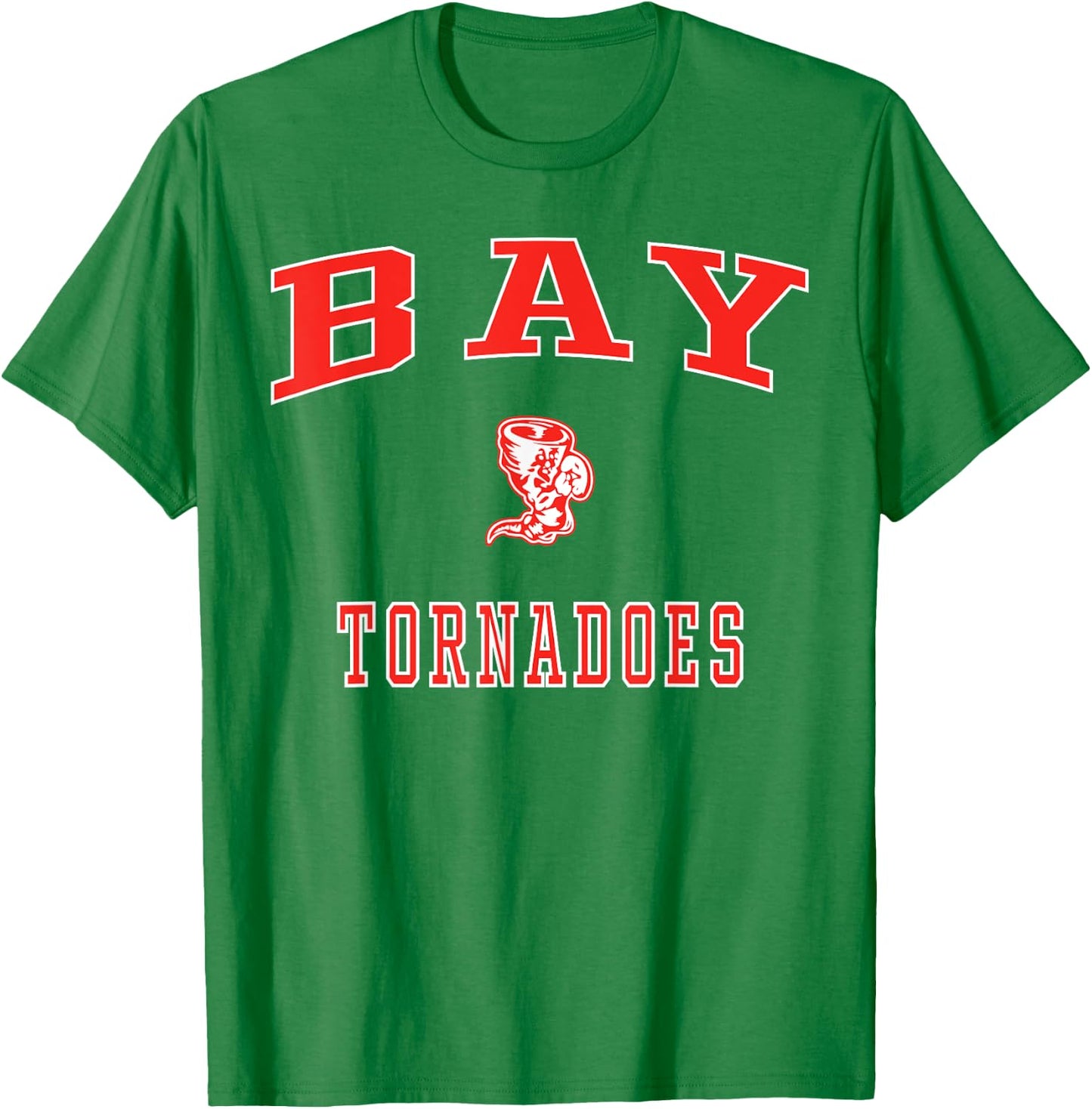 Bay High School Tornadoes T-Shirt - T-Shirt | Irish Green