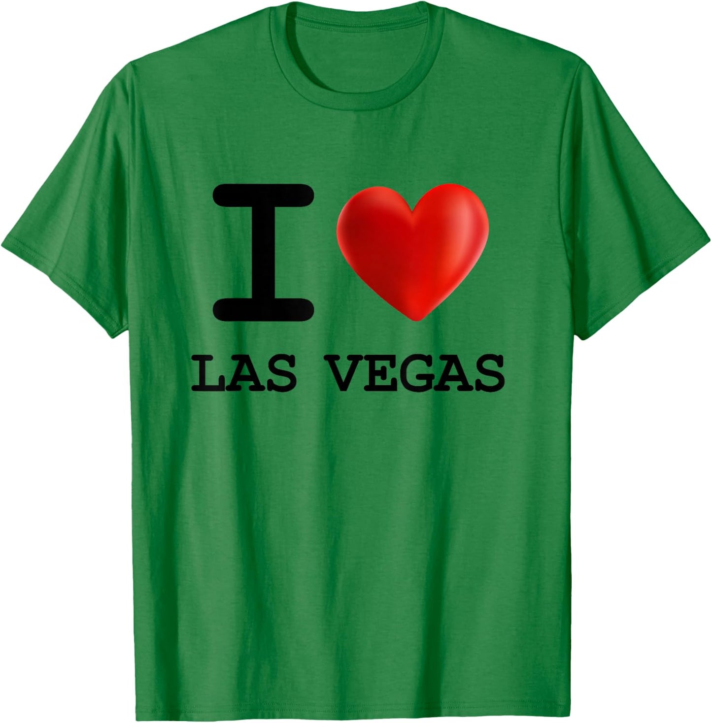 I Love Las Vegas Souvenir , blue T-Shirt - T-Shirt | Irish Green