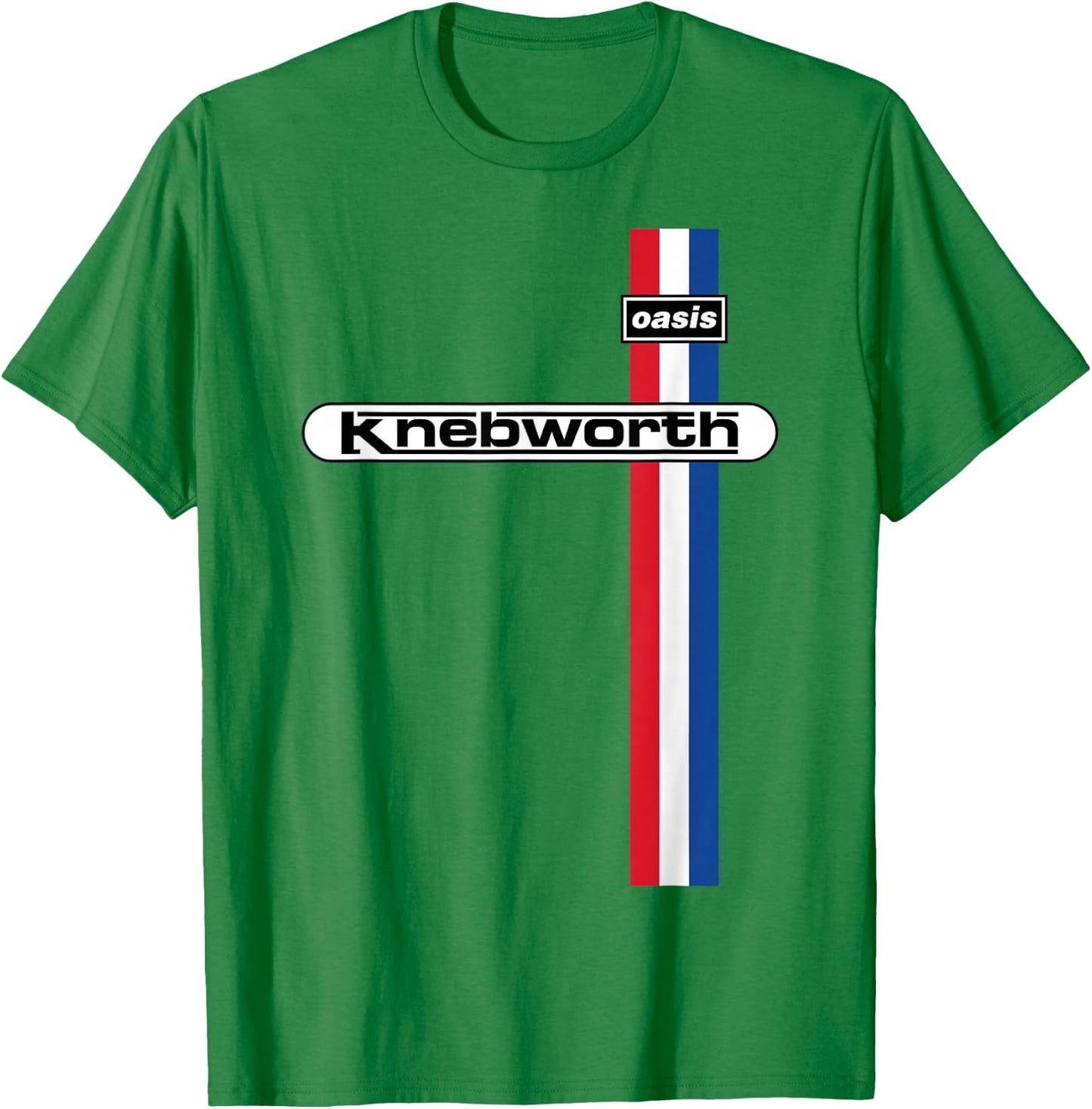 Oasis Knebworth In White , white, S T-Shirt - T-Shirt | Irish Green