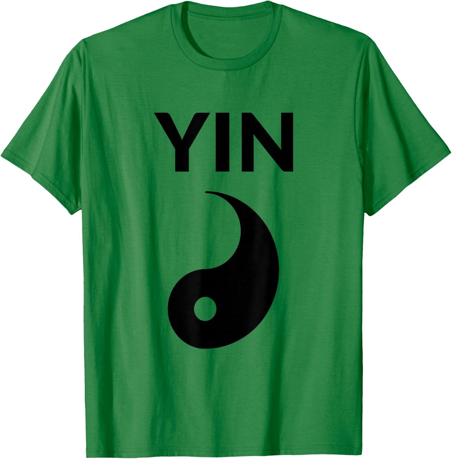 Yin Yang Costume Couple Costumes Partner Costumes Man Woman Couples , White T-Shirt - T-Shirt | Irish Green