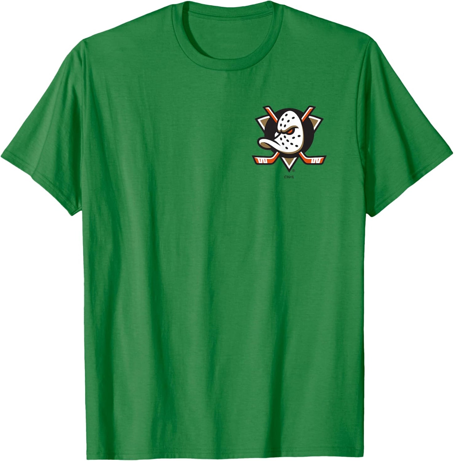 Anaheim Ducks Support Gray Officially Licensed T-Shirt - T-Shirt | Irish Green