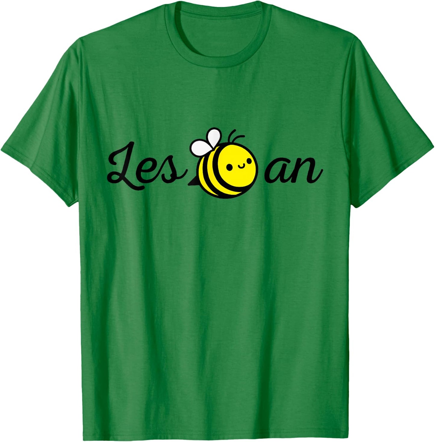Les Bee An Funny Lesbian LGBTQ Pride T-Shirt - T-Shirt | Irish Green