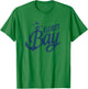 Elliott Bay Puget Sound Seattle Sailing and boating T-Shirt - T-Shirt | Irish Green
