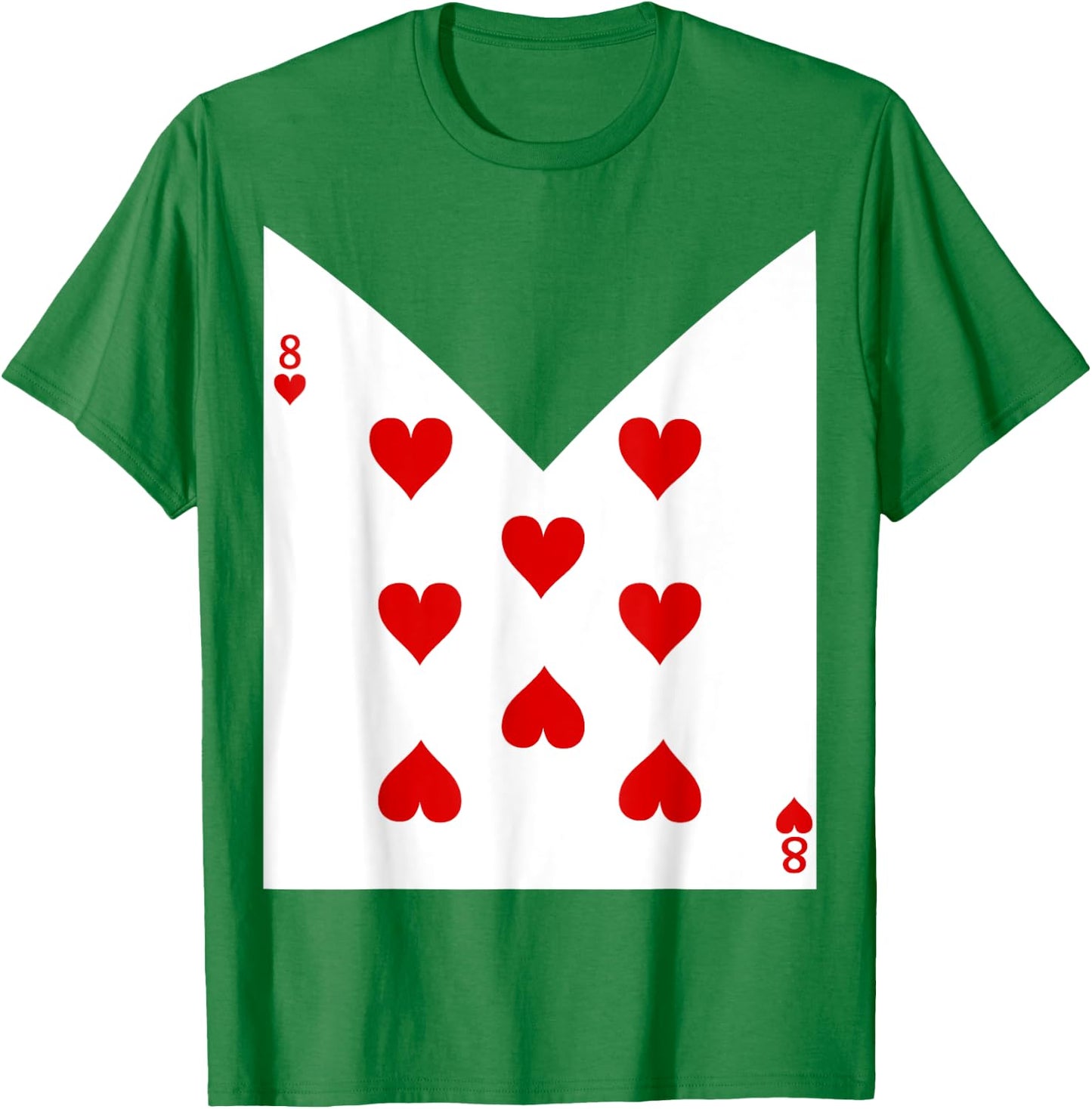 Original Halloween Playing Card Costume Alice In Wonderland T-Shirt - T-Shirt | Irish Green