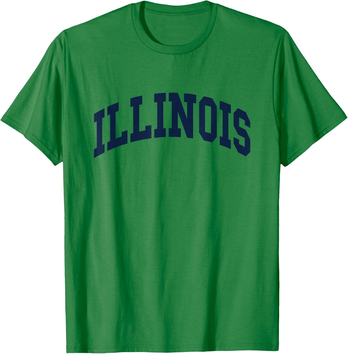 Illinois - Throwback Design - Classic T-Shirt - T-Shirt | Irish Green