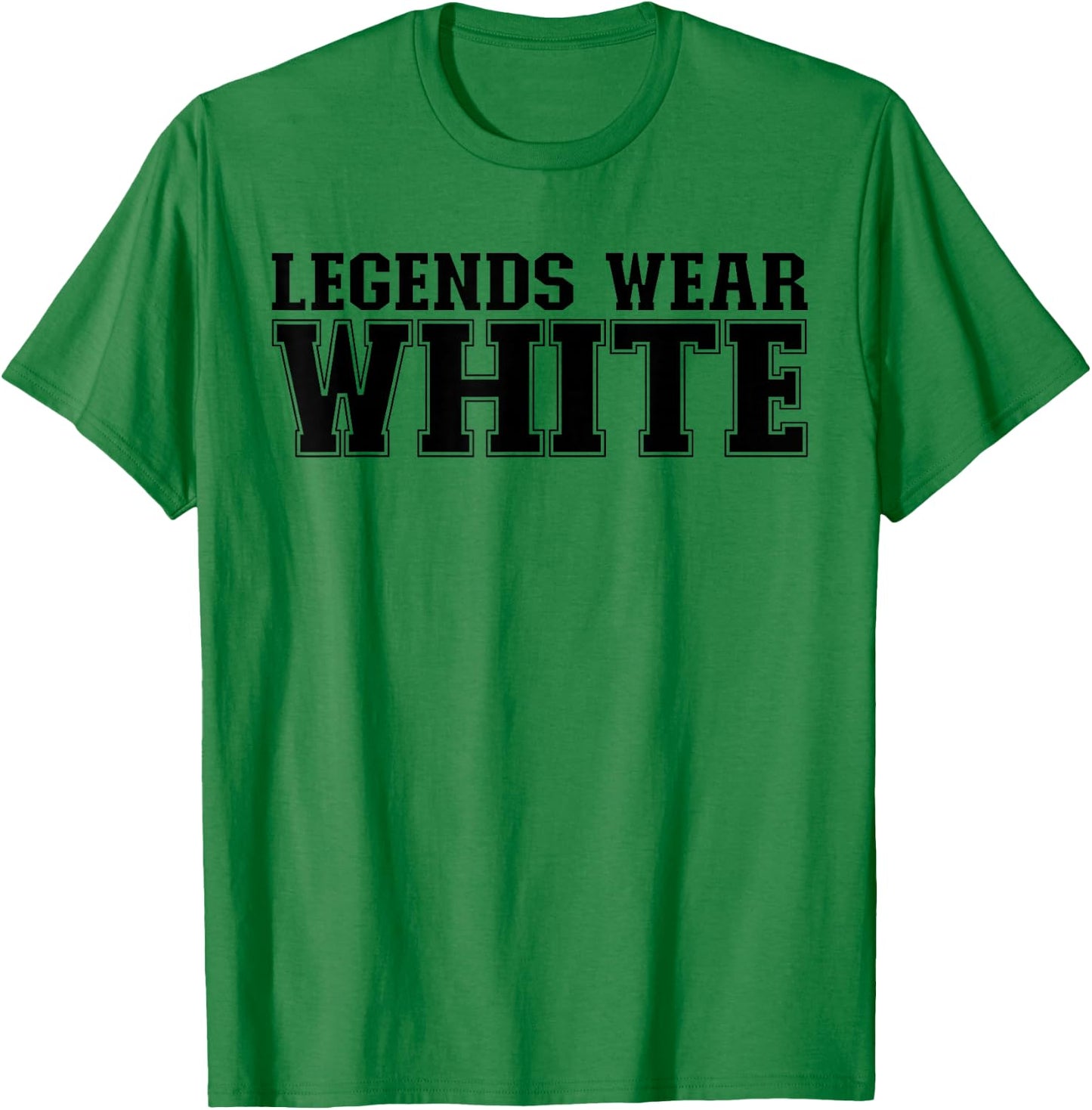 Legends Wear White Spirit Wear Team Game Color War Funny T-Shirt - T-Shirt | Irish Green