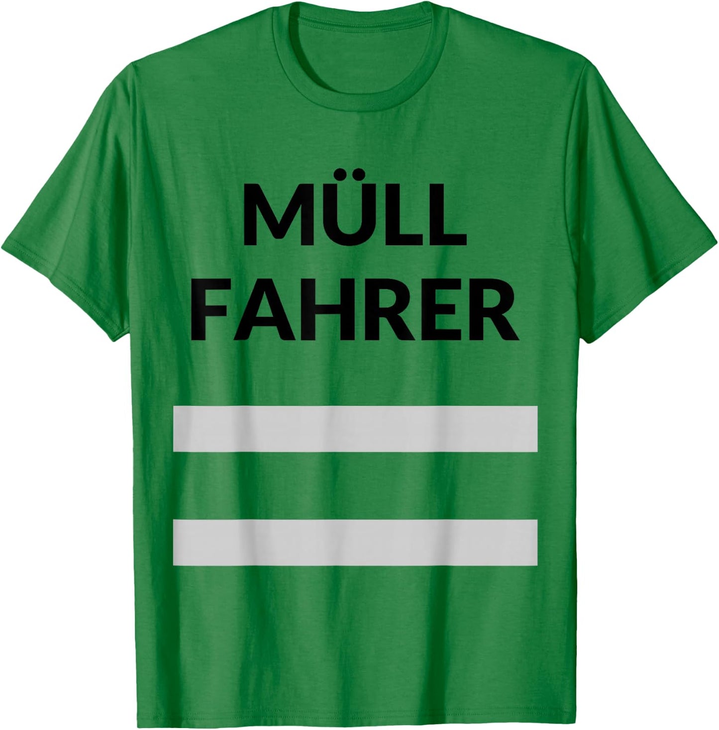 Müllfahrer Müllmann Costume Rubbish Collection Children's Men's Fancy Dress , orange T-Shirt - T-Shirt | Irish Green