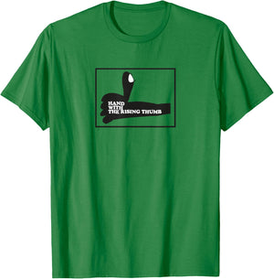 Gorillaz Hand With The Rising Thumb T-Shirt - T-Shirt | Irish Green