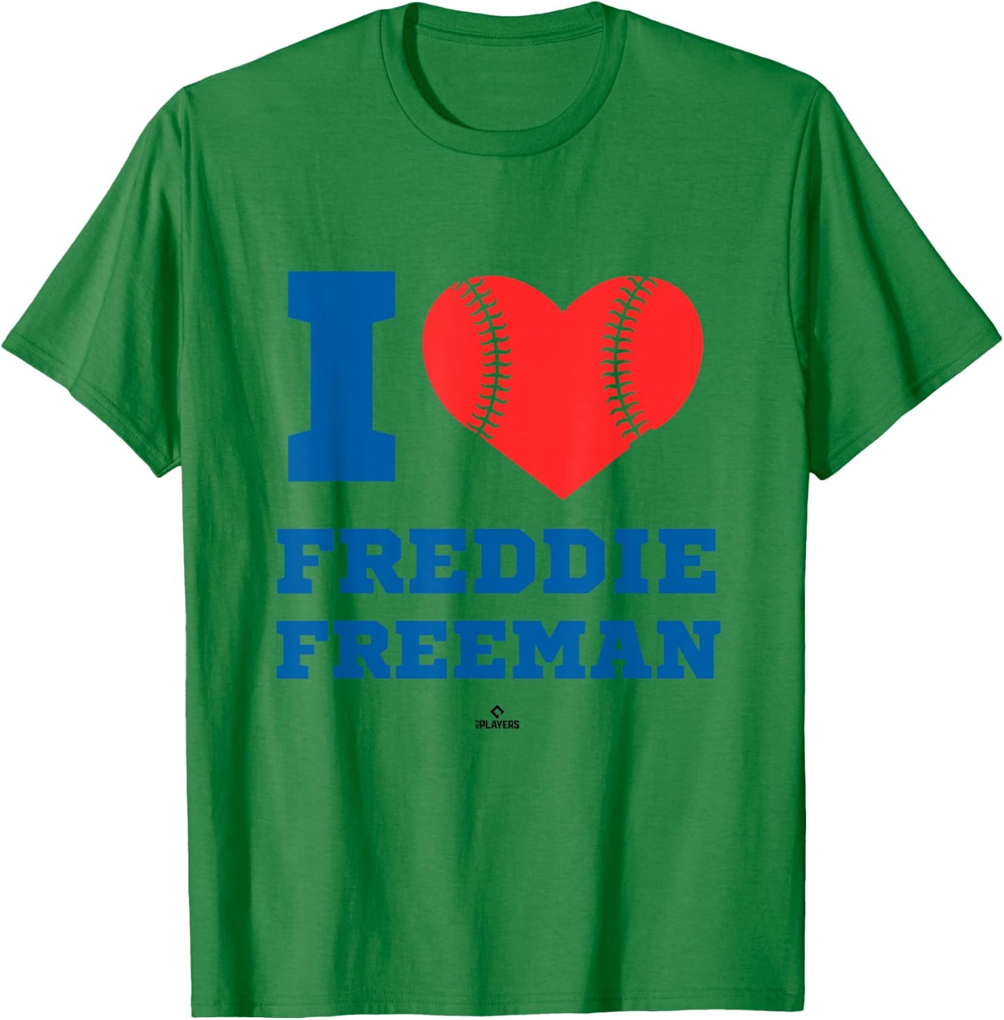Freddie Freeman | Los Angeles Baseball Merch | MLBFRM6001 T-Shirt - T-Shirt | Irish Green
