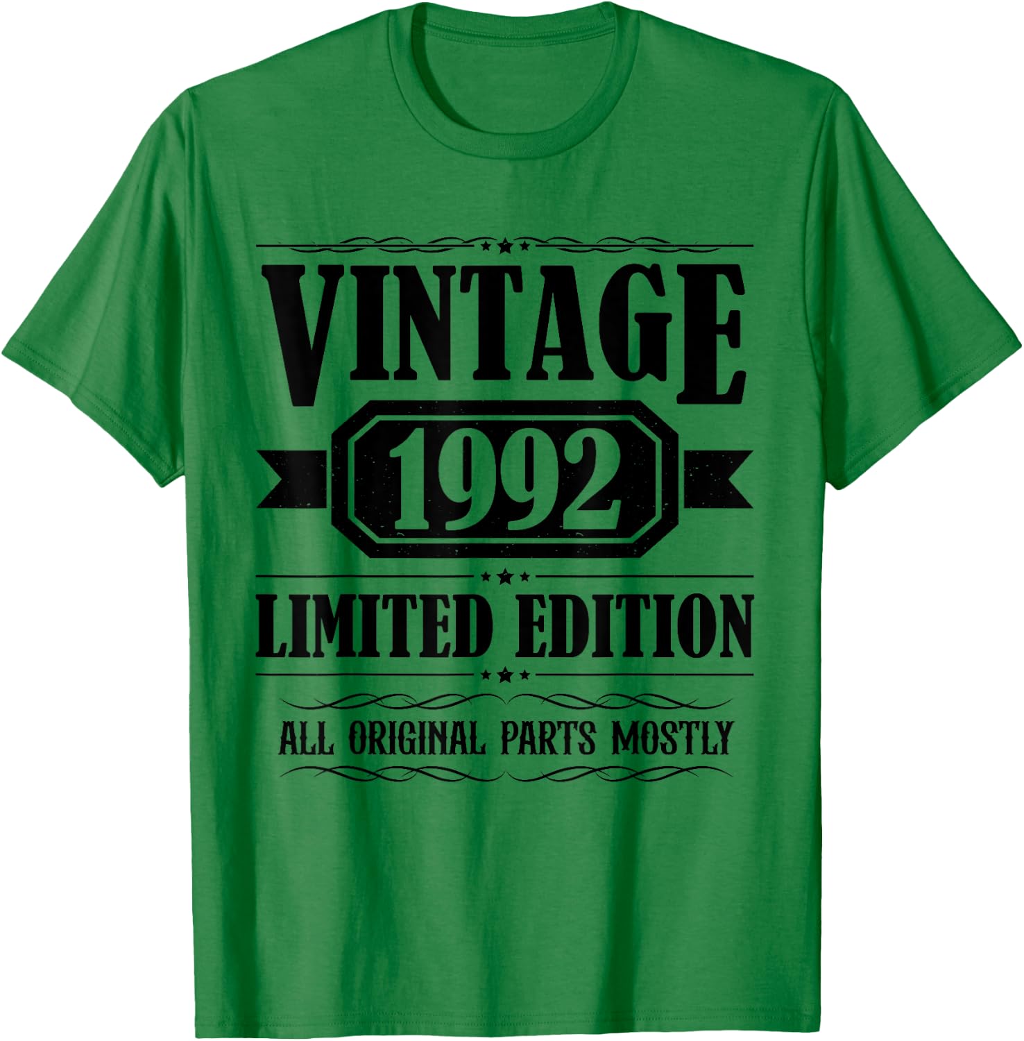 Vintage 1992 T Shirts Retro Funny 1992 Birthday T-Shirt - T-Shirt | Irish Green