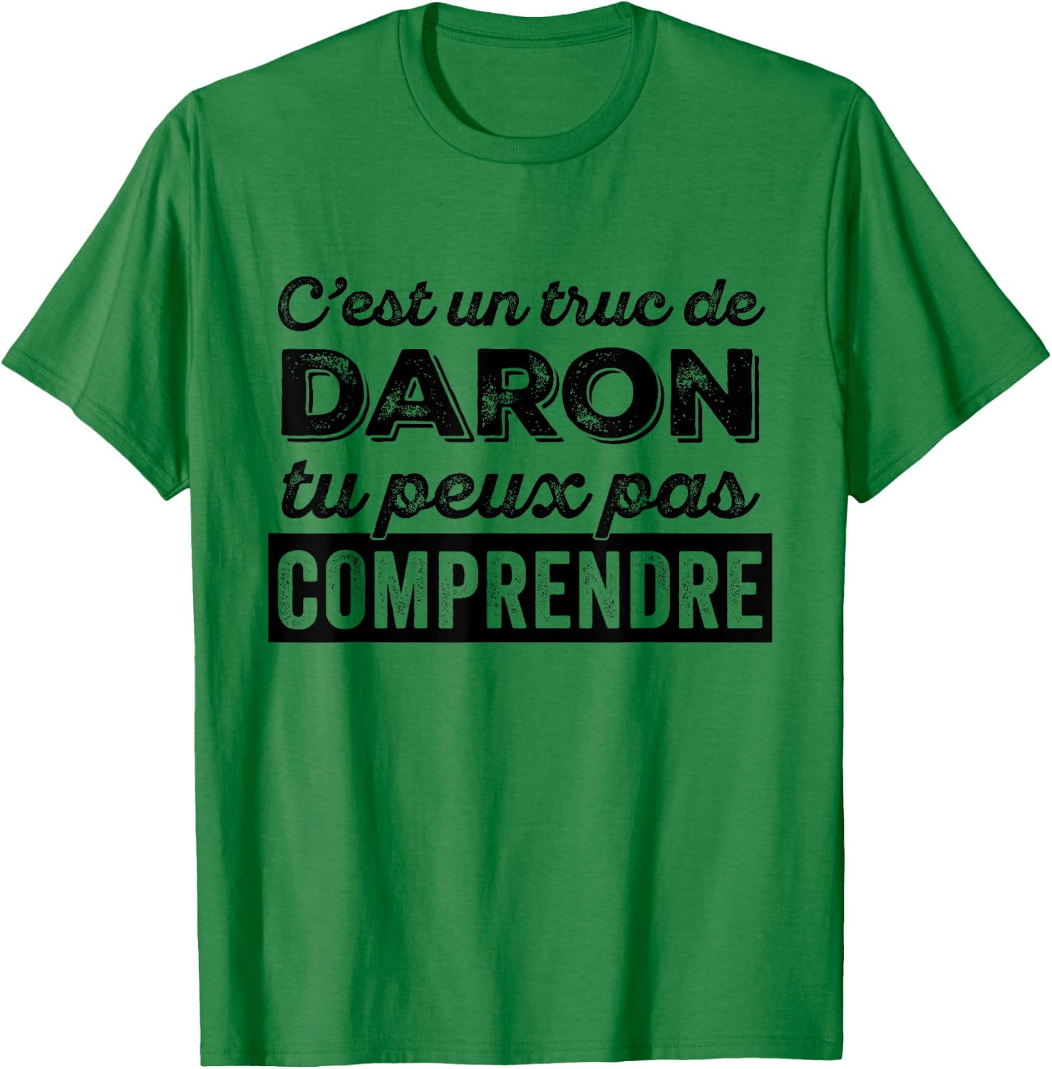 It's a Daron thing, you can't understand dad humor , white, S T-Shirt - T-Shirt | Irish Green