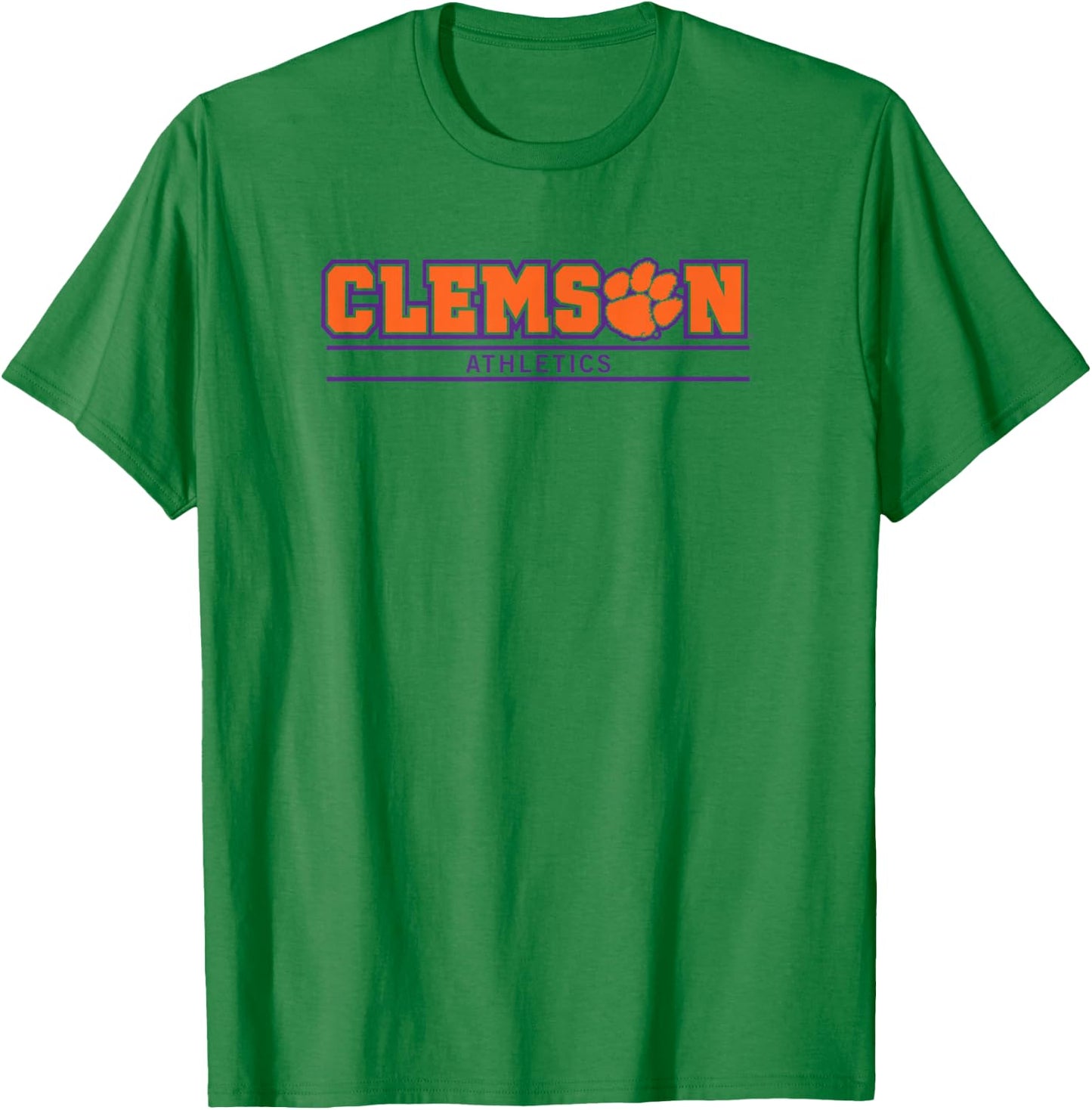 Clemson Tigers Athletics White Officially Licensed T-Shirt - T-Shirt | Irish Green