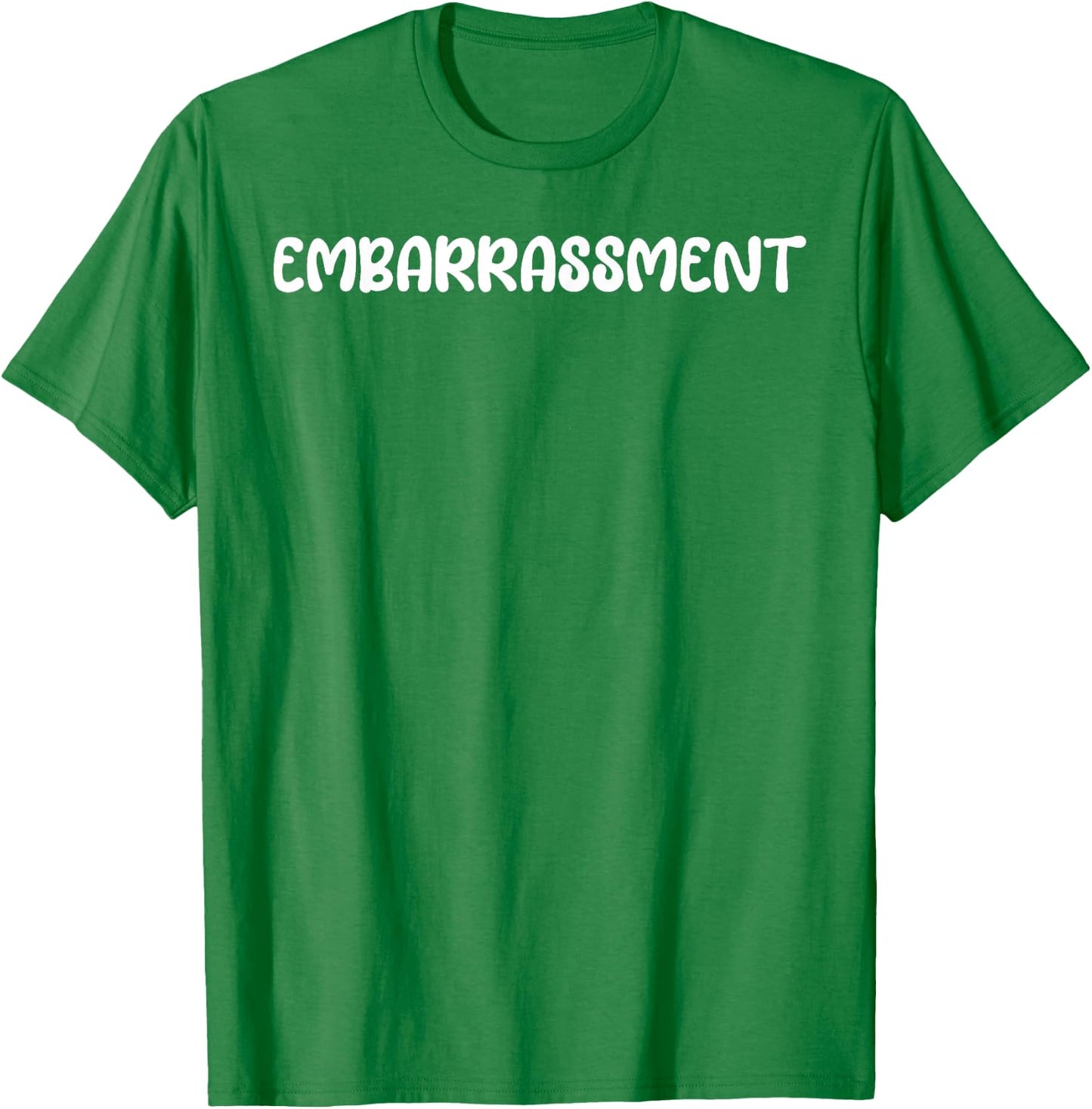 Embarrassment Lazy Halloween Costume Funny Last Minute Kids T-Shirt - T-Shirt | Irish Green