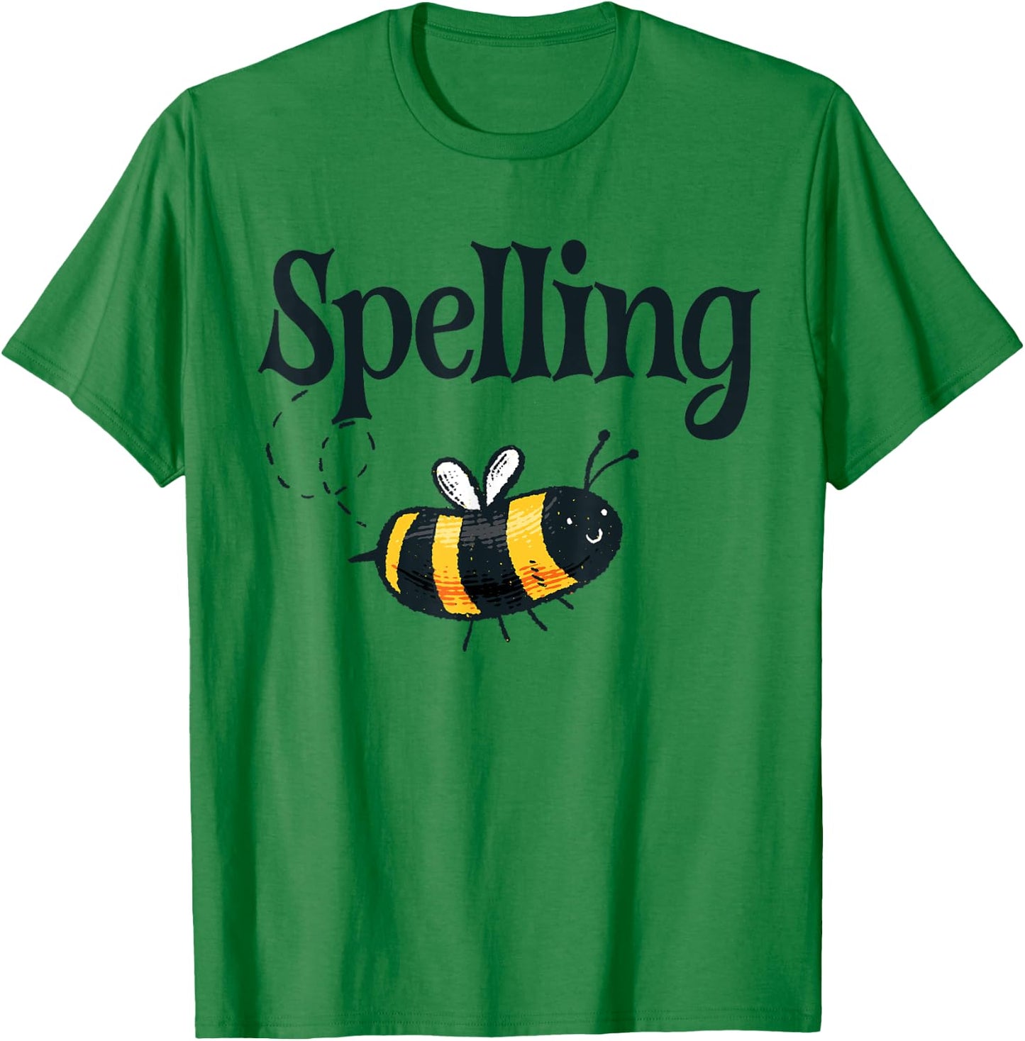 Spelling Bee Buzzing Bee Spelling Competition Spelling Bee T-Shirt - T-Shirt | Irish Green