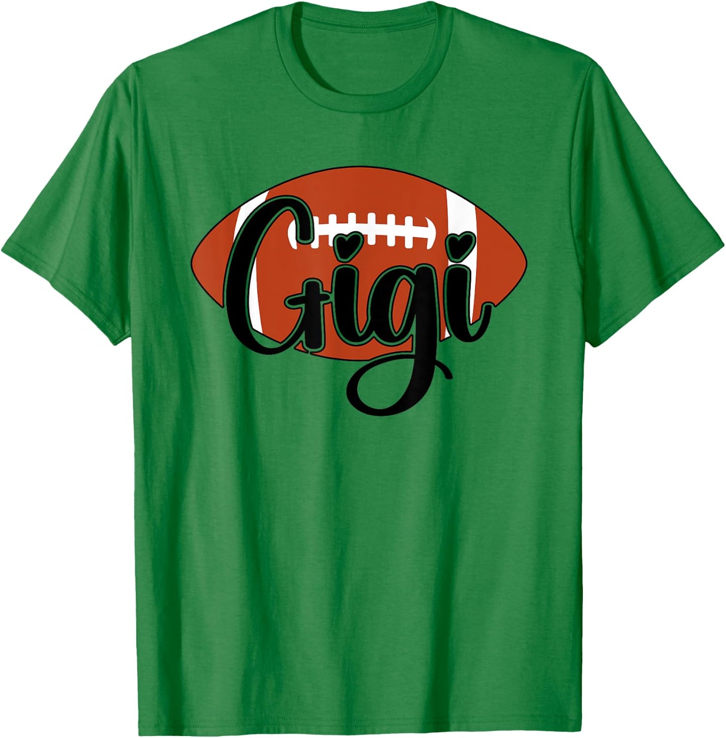 Gigi Football Gigi Proud Grandma Gigi Of A Football Player T-Shirt - T-Shirt | Irish Green