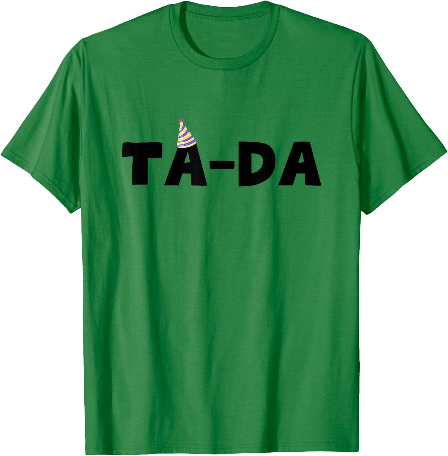 TA-DA Carnival Mood Costume , White T-Shirt - T-Shirt | Irish Green