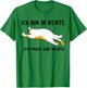 Ich bin in rente ich muss gar nix faule Katze , gray, s T-Shirt - T-Shirt | Irish Green