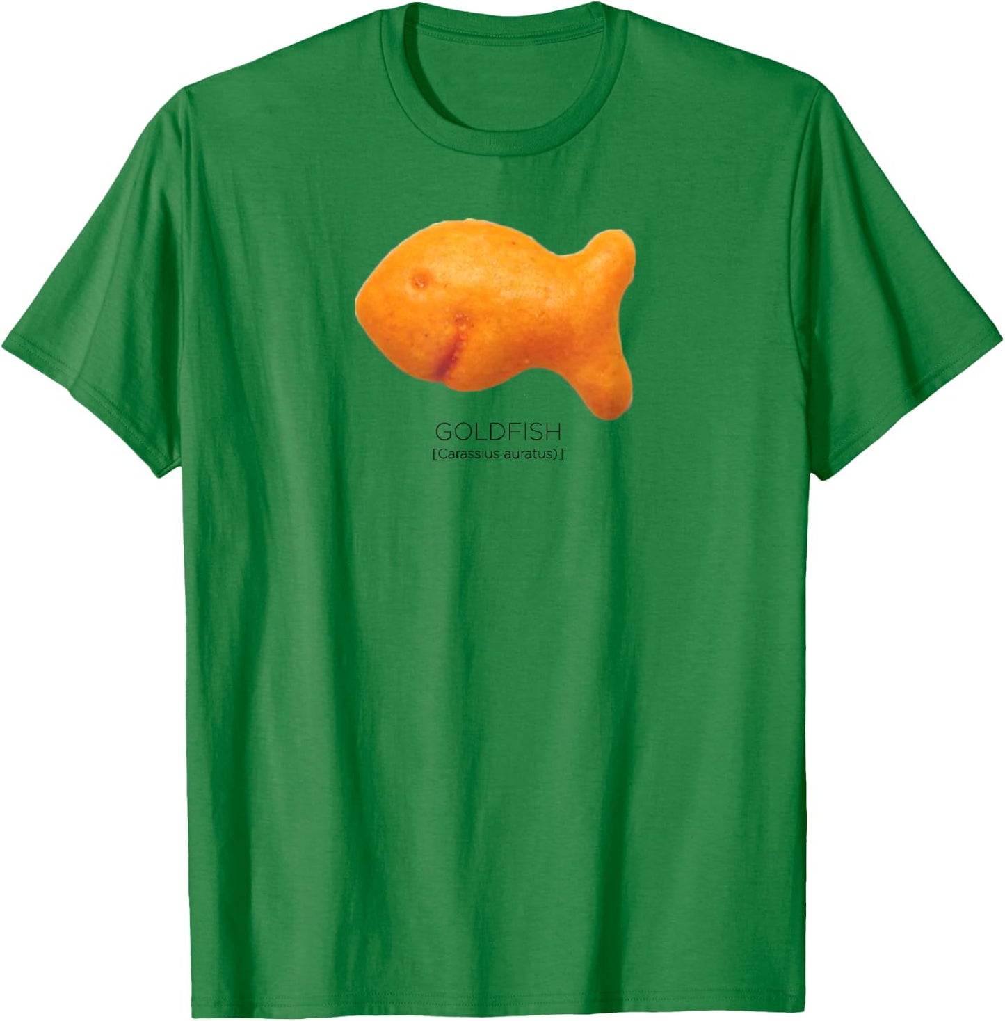 Scientific Goldfish Cracker T-Shirt - T-Shirt | Irish Green