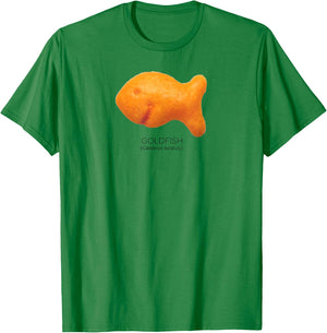 Scientific Goldfish Cracker T-Shirt - T-Shirt | Irish Green