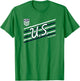 U.S. Soccer Retro Perform Red USMNT Officially Licensed T-Shirt - T-Shirt | Irish Green