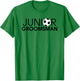 Junior Groomsman Soccer Ball Wedding T-Shirt - T-Shirt | Irish Green