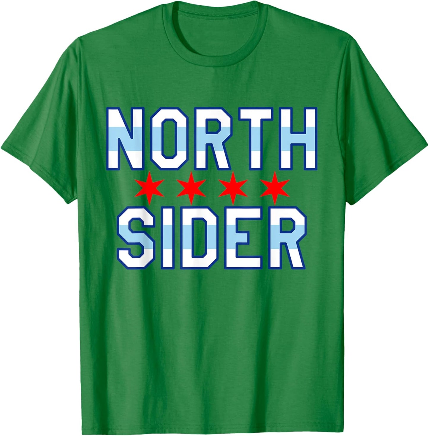 North Sider Chicago North Side Pride Baseball Gift T-Shirt - T-Shirt | Irish Green