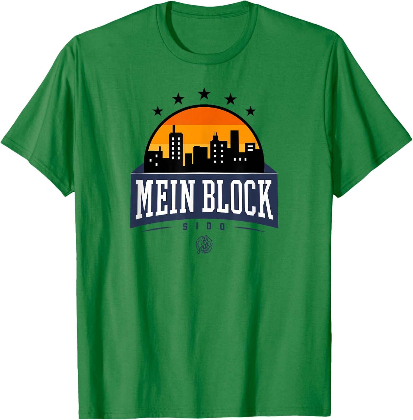 My Block , White T-Shirt - T-Shirt | Irish Green
