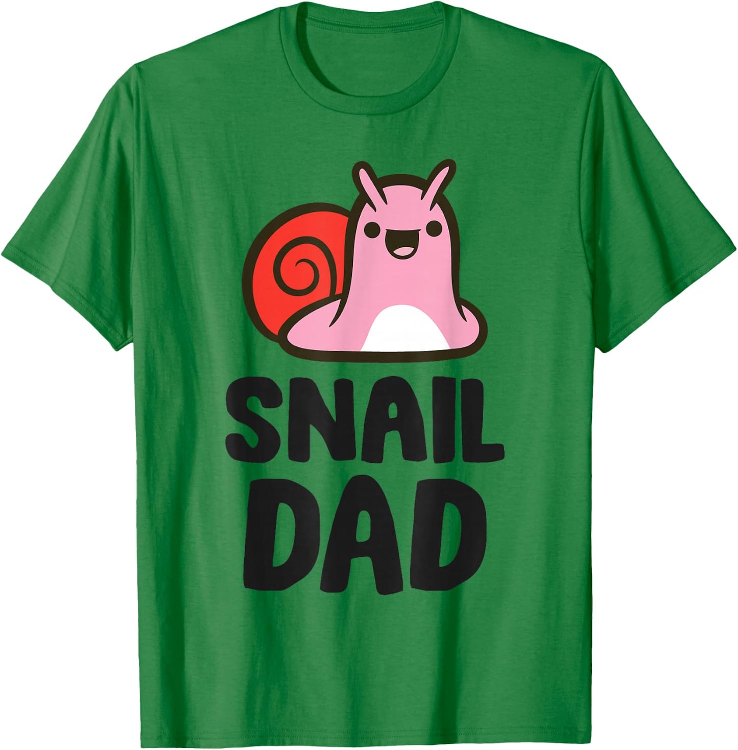 Snail Dad Funny Snail Owner Papa T-Shirt - T-Shirt | Irish Green