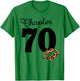 Chapter 70 Leopard Lips 70th Birthday Chapter 70 Years Old T-Shirt - T-Shirt | Irish Green