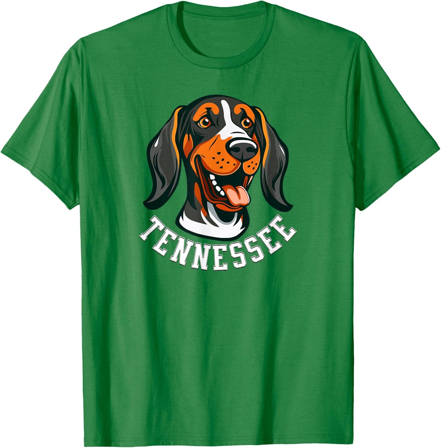 Tennessee Dog Sport Lovers | Tennessee Fan Coonhound T-Shirt - T-Shirt | Irish Green