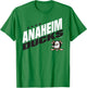 Anaheim Ducks Fuel Orange Officially Licensed T-Shirt - T-Shirt | Irish Green