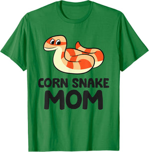 Corn Snake Pet Snake Funny Corn Snake Mom T-Shirt - T-Shirt | Irish Green