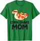 Corn Snake Pet Snake Funny Corn Snake Mom T-Shirt - T-Shirt | Irish Green