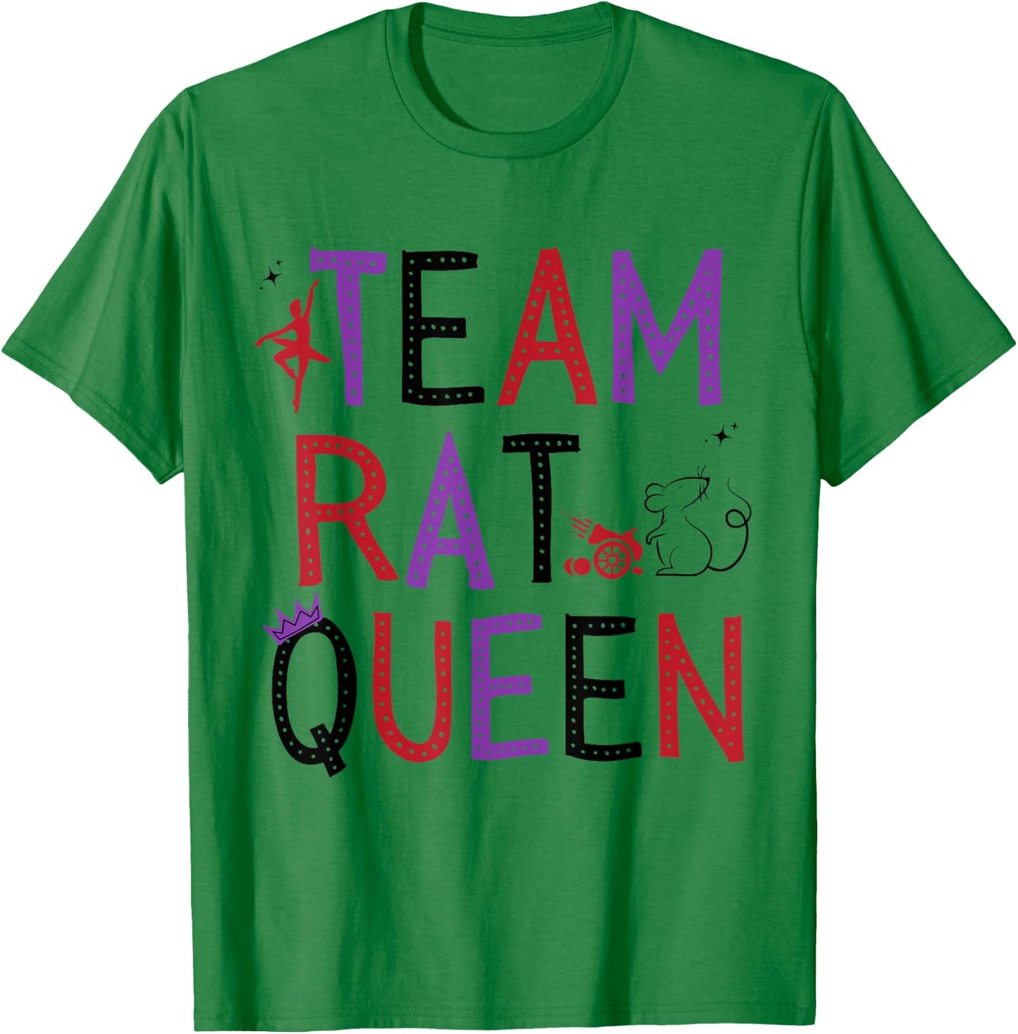 Team Rat Queen Nutcracker Ballet Christmas Xmas T-Shirt - T-Shirt | Irish Green