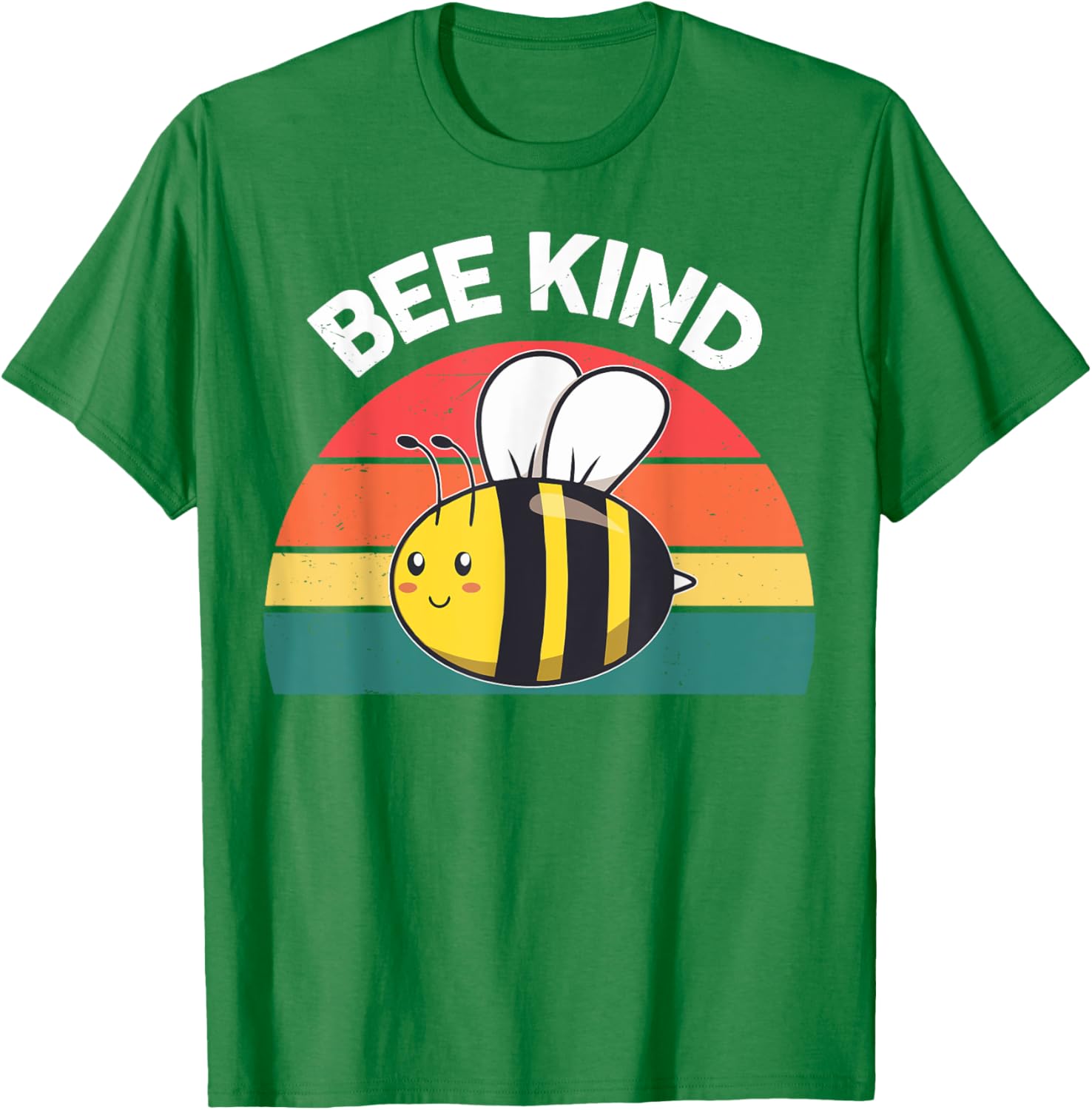 Boys Bee Kind Shirt Kindness Kids Girls Women Toddler Bee T-Shirt - T-Shirt | Irish Green