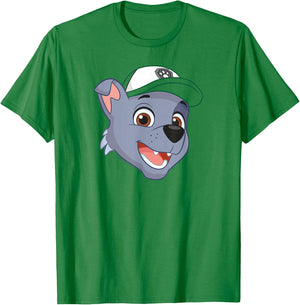 PAW Patrol Rocky Grin , Green T-Shirt - T-Shirt | Irish Green
