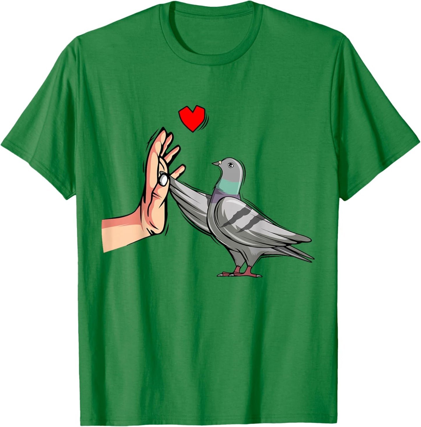 Pigeons Pigeon Breeders Pigeons Pigeon Breeding , White T-Shirt - T-Shirt | Irish Green