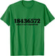 18436572 Smile If You Understand 18436572 Firing Order V8 T-Shirt - T-Shirt | Irish Green