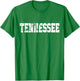 Vintage Tennessee Men Tennessee Women Retro Orange T-Shirt - T-Shirt | Irish Green