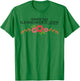 with German Text "Immer das Kleindruckte Lese" [German Language], White T-Shirt - T-Shirt | Irish Green