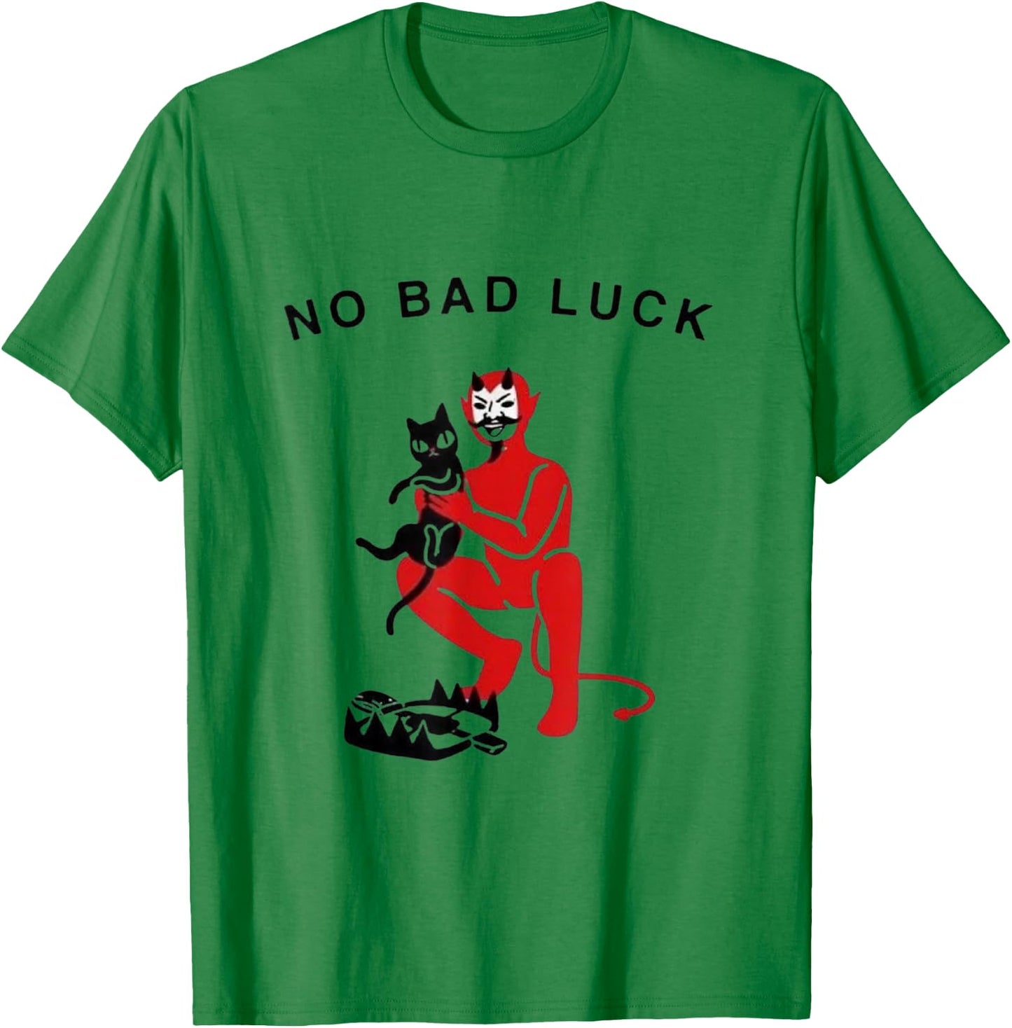 No Bad Luck T-Shirt - T-Shirt | Irish Green